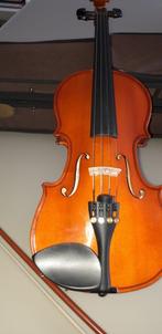 viool, Muziek en Instrumenten, Strijkinstrumenten | Violen en Altviolen, 1/2-viool, Gebruikt, Met koffer, Viool