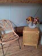 Bamboe stoel, Huis en Inrichting, Stoelen, Ophalen, Zo goed als nieuw, Bruin, Eén