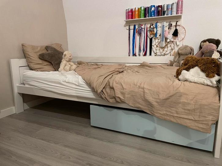 Bed lifetime 90 x 200, Kinderen en Baby's, Kinderkamer | Bedden, Gebruikt, 180 cm of meer, 85 tot 100 cm, Ophalen