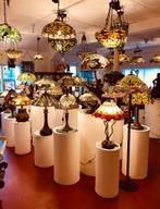 TIFFANY LAMPEN , GROOT ASSORTIMENT , steeds nieuwe modellen, Ophalen, Antiek stijl, Info@demmerik73.nl, Nieuw