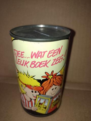 Blikken spaarpot Nederlandse Boekenclub  beschikbaar voor biedingen