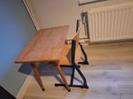 leuke vintage schooltafel en stoel, Ophalen, Gebruikt