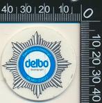 Sticker: Delbo Beveiligingen, Ophalen of Verzenden, Zo goed als nieuw, Bedrijf of Vereniging