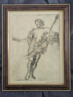 Diana droog nald (schilderij), Ophalen