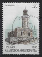 1995 Griekenland zegel Δ120 serie Greek Lighthouses, Ophalen of Verzenden, Griekenland, Gestempeld