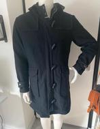Wollen duffeljas/ houwtje touwtje jas peak performance XL, Zwart, Maat 56/58 (XL), Ophalen of Verzenden, Zo goed als nieuw