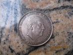 zilveren munt 100 Peseta 1966, Postzegels en Munten, Munten | Europa | Niet-Euromunten, Ophalen of Verzenden, Overige landen, Losse munt