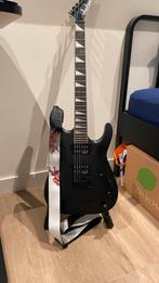 Jackson JS22 Dinky BLK AH + Versterker, Hoes, Standaard, Muziek en Instrumenten, Met versterker, Zo goed als nieuw, Solid body