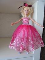 barbie dans gala jurk kersenrood nieuw, Ophalen of Verzenden, Nieuw, Barbie