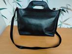 MYoMY zwart leren tas, Sieraden, Tassen en Uiterlijk, Tassen | Damestassen, Ophalen of Verzenden, Zo goed als nieuw, Zwart, Schoudertasje