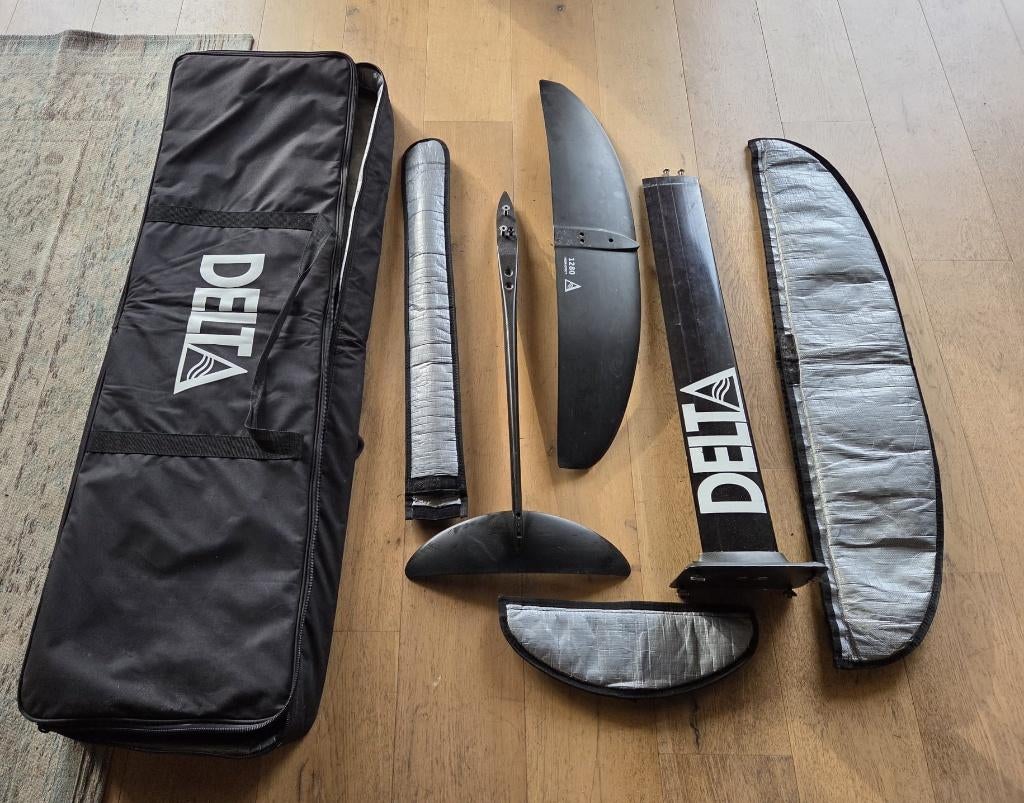 Delta wing foil 1280 plane, Watersport en Boten, Wingsurfen, Gebruikt, Wingsurf-hydrofoil, Ophalen of Verzenden