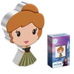 Niue 2 dollars 2022 Disney Frozen Anna chibi zilveren munt, Ophalen of Verzenden