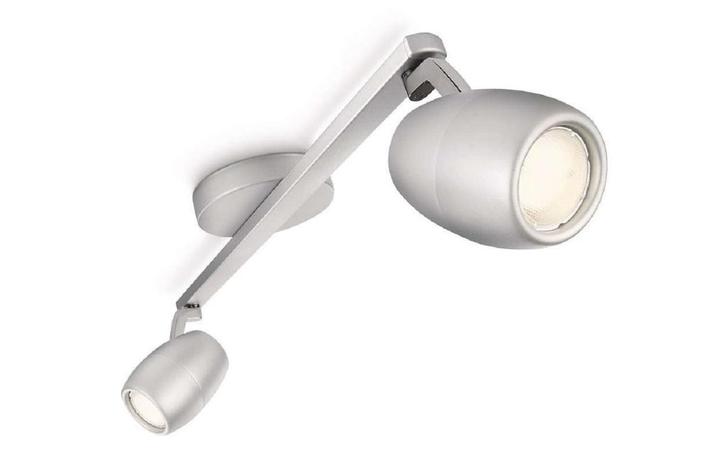 Plafondlamp / Plafondspot PHILIPS Ecomoods Ease Alu -35% OFF, Huis en Inrichting, Lampen | Plafondlampen, Nieuw, Metaal, Ophalen of Verzenden