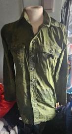 G-Star Raw legerprint overhemd, Maat 38/40 (M), Ophalen of Verzenden, Groen, G-STAR RAW
