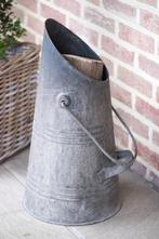 Vintage zinken kolenemmer, Verzamelen, Ophalen of Verzenden, Huis en Inrichting