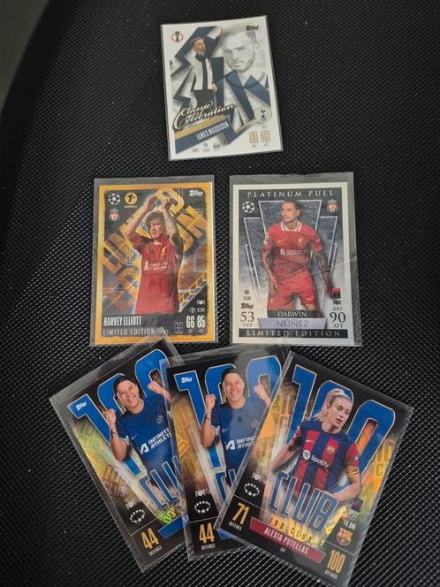 Setje Topps Match Attax kaarten, Hobby en Vrije tijd, Stickers en Plaatjes, Zo goed als nieuw, Meerdere plaatjes, Ophalen of Verzenden