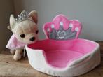 Prinses Chihuahua hondje in mandje in nette staat, Kinderen en Baby's, Speelgoed | Knuffels en Pluche, Ophalen of Verzenden, Zo goed als nieuw