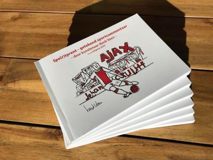 Stripboekje Spo(r)tprent tweede editie kunstenaar Henk Veen, Boeken, Stripboeken, Nieuw, Eén stripboek, Ophalen of Verzenden