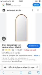Maisons du monde leon - Grote boogspiegel - 80x180 - Nieuw!!, Huis en Inrichting, Ophalen, Nieuw, 75 tot 100 cm, 150 tot 200 cm