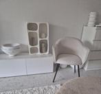 4 stevige boucle teddy eetkamerstoelen 1 maand oud Westwing, Huis en Inrichting, Stoelen, Ophalen, Zo goed als nieuw, Scandinavisch VT Wonen