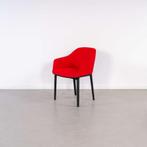 6x Vitra Softshell stoel Rood Stof – Zwart, Huis en Inrichting, Niet ingevuld, Niet ingevuld, Ophalen of Verzenden, Zo goed als nieuw