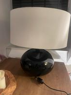 Mooie grote lamp met grote lampenkap, Huis en Inrichting, Lampen | Lampenkappen, Ophalen, Zo goed als nieuw, Rond