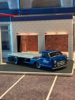 Hot wheels, Mercedes-Benz “Blaues Wunder” Transporter, Verzenden, Zo goed als nieuw, Bus of Vrachtwagen