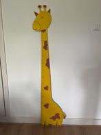 Handgemaakte giraffe meetlat, Kinderen en Baby's, Kinderkamer | Inrichting en Decoratie, Ophalen of Verzenden, Wanddecoratie, Zo goed als nieuw