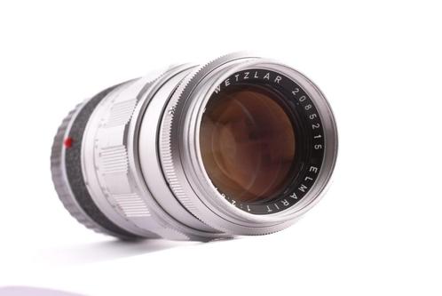 Leica 90mm 2.8 elmarit  Goede Staat 1 Jaar Garantie, Verzamelen, Fotografica en Filmapparatuur, Projector, Ophalen of Verzenden