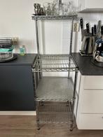 Keukenrek aluminium voor koffiemachine of dergelijk, Ophalen, Gebruikt
