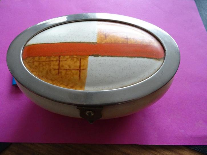 mooie antieke aardewerk koektrommel   koek pot keramiek, Antiek en Kunst, Antiek | Keramiek en Aardewerk, Ophalen of Verzenden