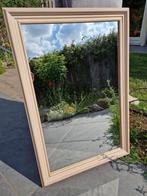 Spiegel met houtenlijst buitenmaat bxh 60x90, Huis en Inrichting, Woonaccessoires | Spiegels, Ophalen, Gebruikt, Minder dan 100 cm