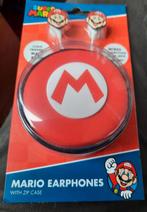 NIEUW NINTENDO MARIO BROS KOPTELEFOON MET CASE, Verzenden, Nieuw
