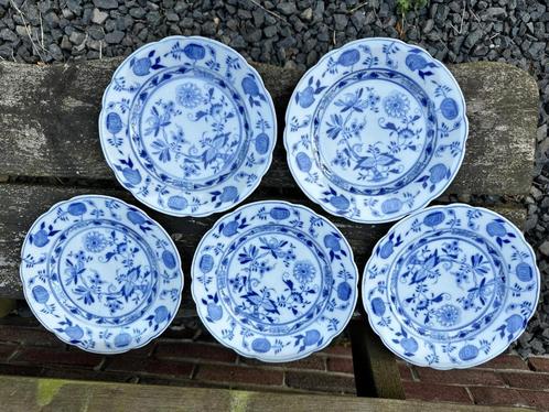 Ontbijtborden borden bord Zwiebelmunster Louis Regout, Huis en Inrichting, Keuken | Servies, Gebruikt, Bord(en), Overige stijlen