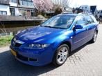 Mazda 6 Sportbreak 1.8i 120pk LPG-G3 EXPORT ZO MEENEMEN Clim, 65 €/maand, Stof, Gebruikt, 4 cilinders