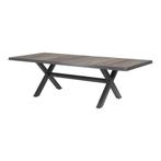 Tuintafel Castilla negro, Tuin en Terras, Rechthoekig, Ophalen of Verzenden, Zo goed als nieuw, Aluminium