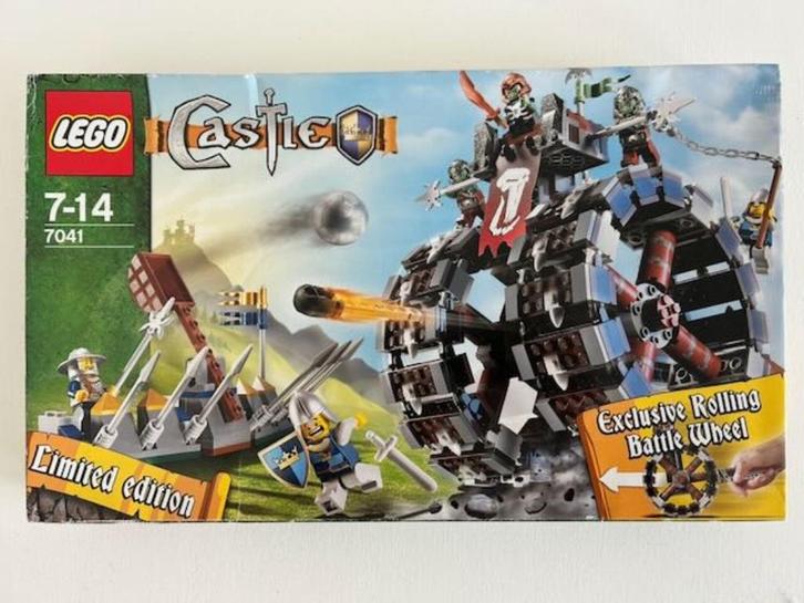 LEGO CASTLE 7041 TROLL BATTLE WHEEL, Kinderen en Baby's, Speelgoed | Duplo en Lego, Nieuw, Lego, Complete set, Ophalen of Verzenden