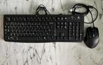 Logitech K120 Toetsenbord QWERTY, Gaming toetsenbord, Ophalen of Verzenden, Zo goed als nieuw, Qwerty
