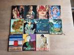 11 kunstboekjes oa monet, dali, schiele, picasso, cezanne, Ophalen of Verzenden, Gelezen
