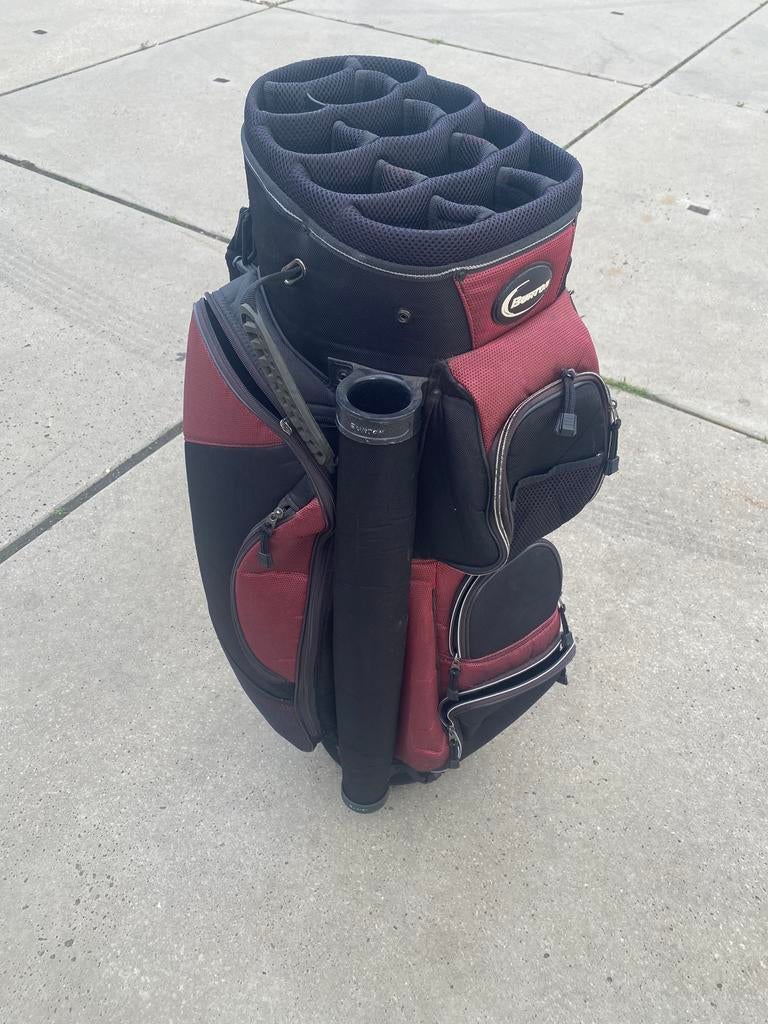 Golftas Cartbag Burton 13-vaks, Ophalen of Verzenden, Zo goed als nieuw, Tas