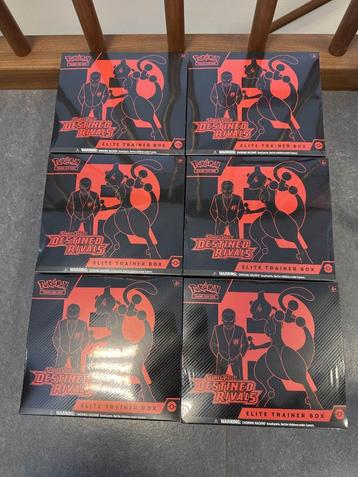 Pokémon Destined Rivals Elite Trainer Box Sealed beschikbaar voor biedingen