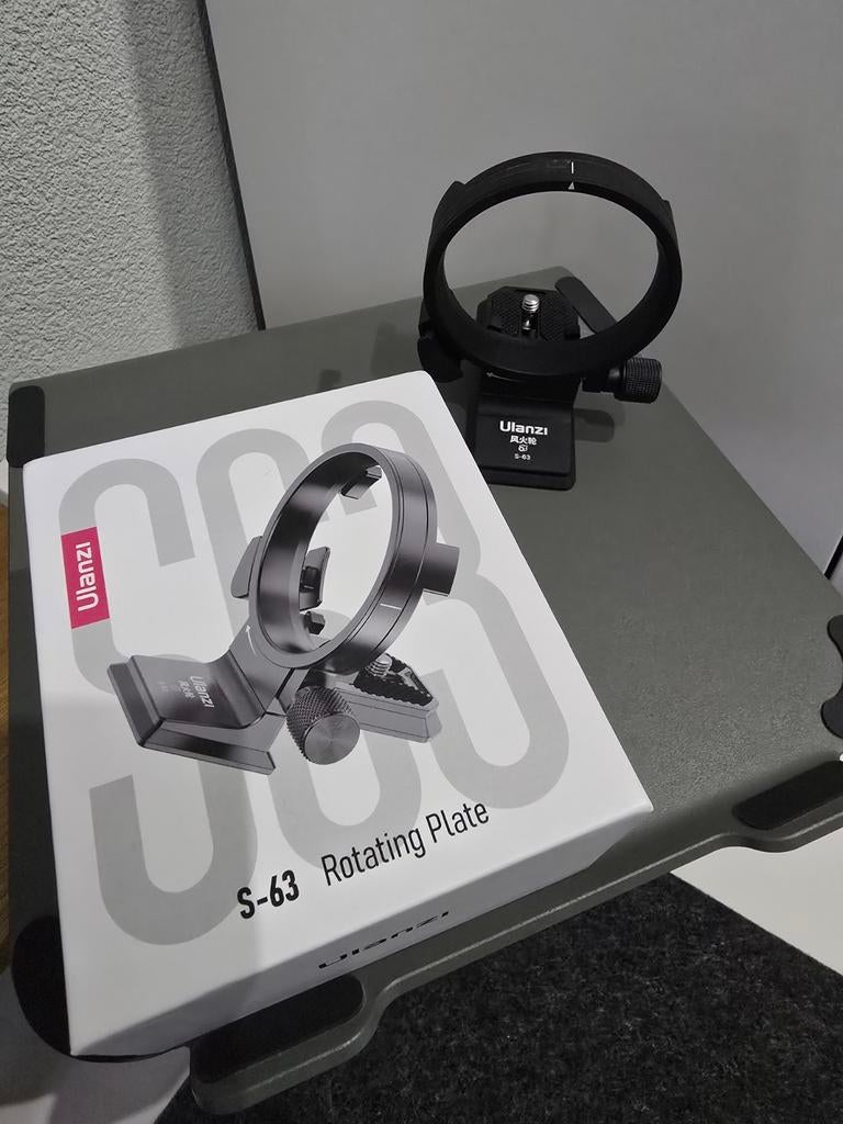 Ulanzi S-63 Roterende Plaat - Sony, Audio, Tv en Foto, Fotografie | Statieven en Balhoofden, Overige typen, Nieuw, Ophalen of Verzenden