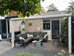 Witte aluminium veranda 10m2 met opaal polycarbonaatplaten, Tuin en Terras, Overkappingen, Ophalen, Gebruikt, Veranda