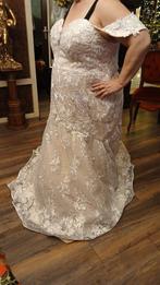 Prachtige trouwjurk met kant, Kleding | Dames, Trouwkleding en Trouwaccessoires, Trouwjurk, Wit, Ophalen of Verzenden, Onbekend