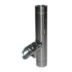 Zinken Regentonvuller ø80mm VANKOPERTOTZINK, Doe-het-zelf en Verbouw, Buizen en Afvoer, Gebruikt, Overige typen, 60 tot 80 mm
