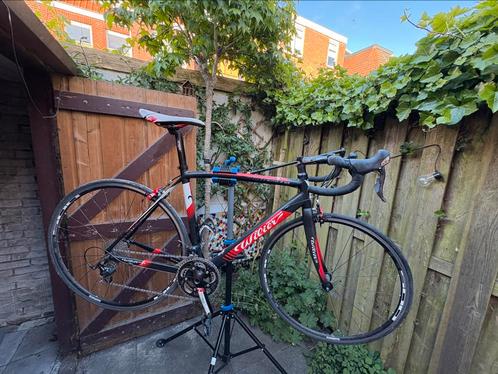Wilier aluminium racefiets met schade maat 54, Fietsen en Brommers, Fietsen | Racefietsen, Gebruikt, Overige merken, Meer dan 20 versnellingen