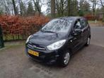Hyundai i10 1.0 5DR 2013 Zwart, Auto's, Hyundai, Voorwielaandrijving, Stof, 31 €/maand, 4 cilinders