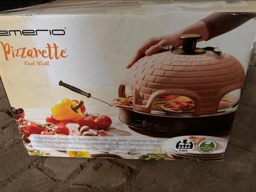 Pizza oven Emerio PO-115984, Witgoed en Apparatuur, Ovens, Zo goed als nieuw, Oven, Minder dan 45 cm, 45 tot 60 cm, Ophalen