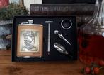 Cadeauset heupfles en accessoires Highland, Ophalen of Verzenden, Zo goed als nieuw