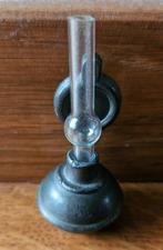 Miniatuur tinnen olielampje, Antiek en Kunst, Antiek | Tin, Ophalen of Verzenden